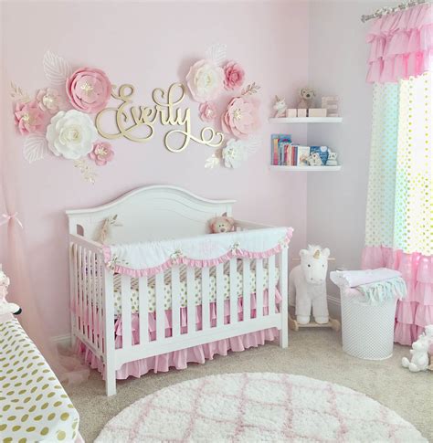 charming baby girl nursery room decor ideas  archdigest