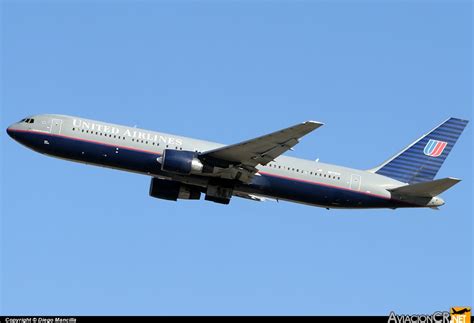 N672ua United Airlines Boeing 767 322 Er