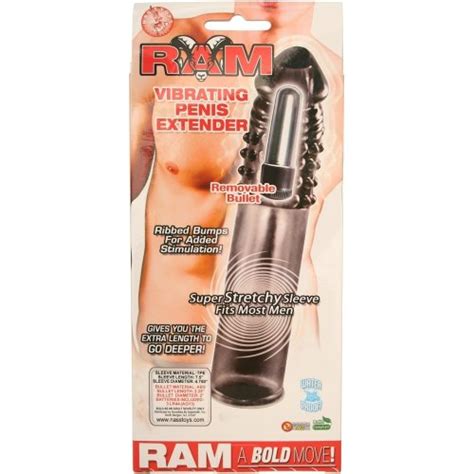 Ram Vibrating Penis Extender Smoke Sex Toys And Adult