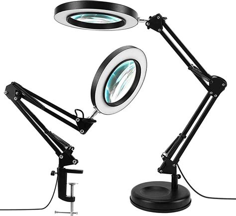 Magnifying Glass Stand With Light
