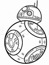 Coloring Bb8 Wars Star Pages Drawing Drawings Outline Line Characters Bb Draw Starwars Printable Step Clipart Millennium Falcon Grade Yoda sketch template
