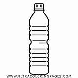 Ausmalbilder Flasche Plastikflasche sketch template