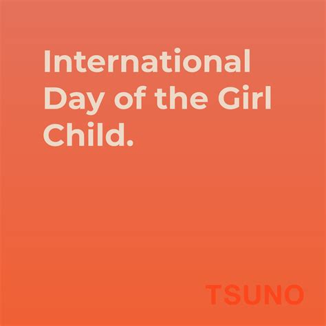 international day of the girl and one girl s girl tok program tsuno