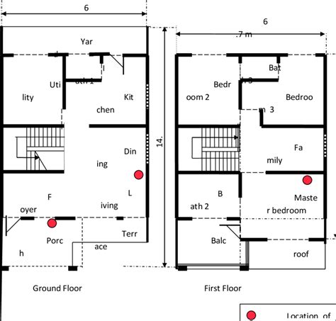 terrace house floor plan ideas floor roma