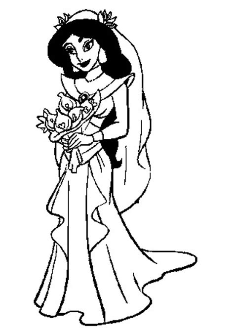 jasmine coloring pages  printable high quality coloring pages
