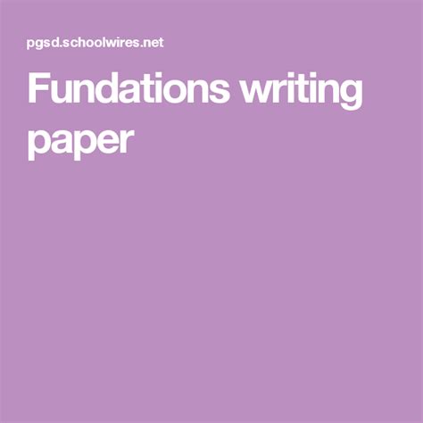 fundations writing paper wilson reading letter sounds writing paper