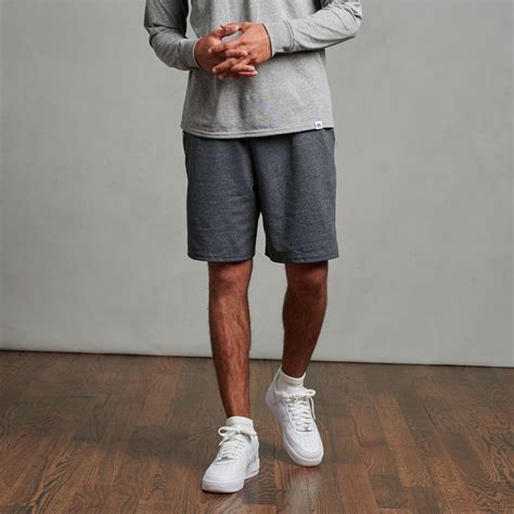 mens cotton jersey shorts  pockets
