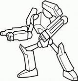 Coloring Pages Robot Rangers Giant Power Privacy Policy sketch template