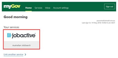 How To Sign Into Jobactive Jobsearch Using Mygov Jobactive Jobsearch