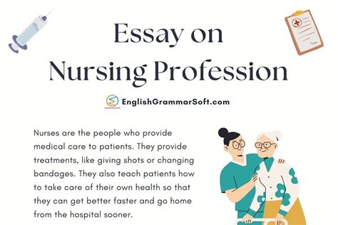 essay  nursing profession englishgrammarsoft