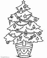 Christmas Coloring Tree Pages Printable Kids Drawing Outline Print Template Trees Gif Getdrawings Holiday Scenery Kid Raisingourkids Popular Printing Inspirationseek sketch template