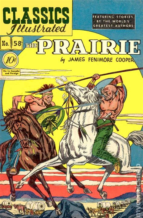 classics illustrated 058 the prairie 1949 comic books