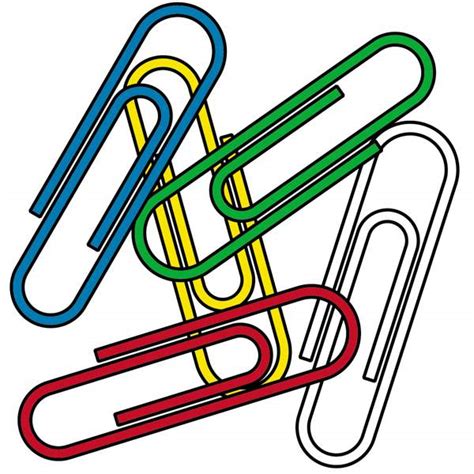 paper clips clip art clipart