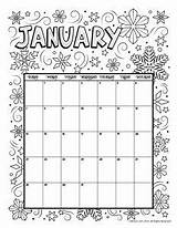 Printable Kalender sketch template