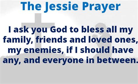 The Jessie Prayer
