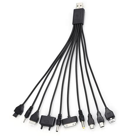 multifunction usb data transfer cable universal multi pin cable charger usb adapter