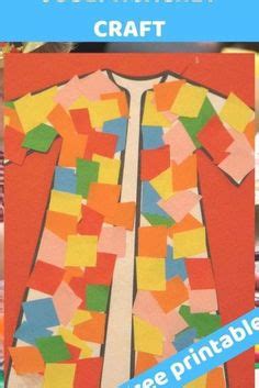 josephs coat   colors printable toddler sunday school bible