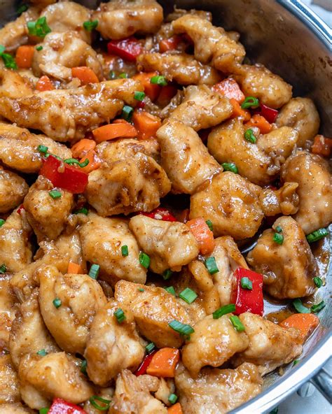 healthier sweet spicy chicken  great  clean eating meal prep clean food crush