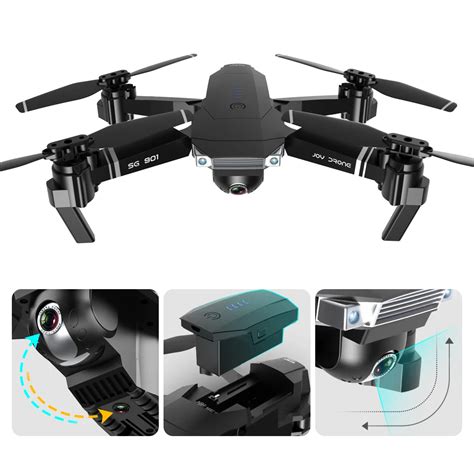 drone  wifi fpv p  hd dual camera optical flow rc quadcopter follow  mini rc drone