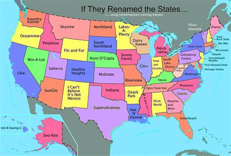united states map  states listed