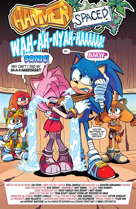 Sneak Peek Sonic Boom 3 — Major Spoilers — Comic Book