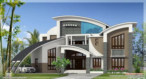 unique super luxury kerala villa kerala home design  floor plans  house designs