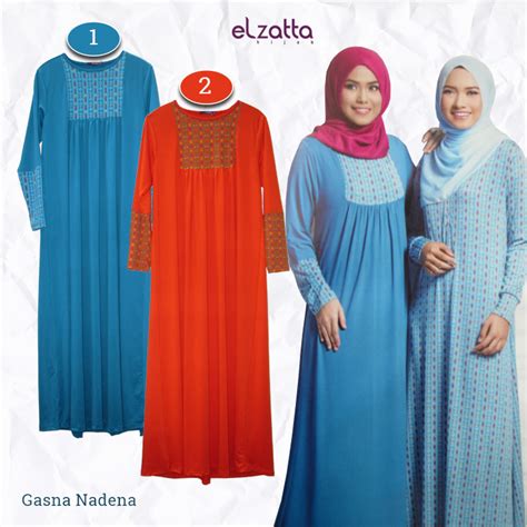 gamis elzatta terbaru  desain elegan jilbab cantik