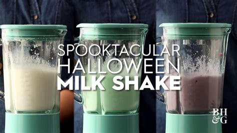 spooktacular halloween milk shakes fun  food  homes