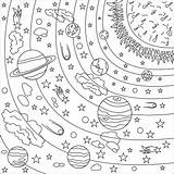 Mandalas Universo Weltraum Planeten Eclipse Planetas Spazio Ausmalbild Ausmalen Vorlagen Malvorlage Mechanics Sonnensystem Malen Weltall Solaire Erwachsene Adultos Malbuch 宇宙 sketch template