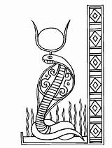 Cobra Egitto Sarcophagus Egypte Egiziani Egito Egipcios Antigo Sfinge Egizia Wadjet Egipto Agypten Animali Egyptien Geografia Maestrasabry Nazioni Egipcio Azcoloring sketch template