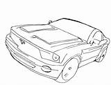 Coloring Pages Car Cars Fast Furious Mustang Muscle Color Printable Race Corvette Koenigsegg Z06 Drawing Drawings Automobile Outline Library Cool sketch template