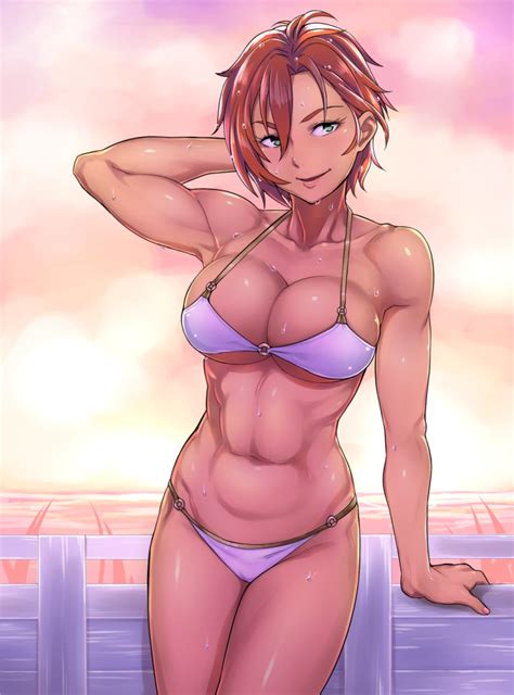 Sexy Female Abs Art Anime And Abs