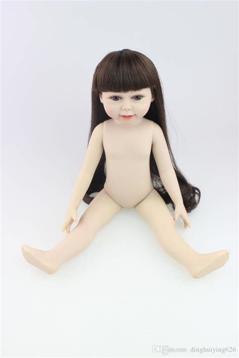 18 New Full Vinyl Body Doll Toys Lifelike American Girl