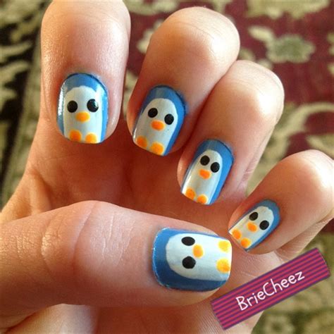 penguin nails nail art gallery
