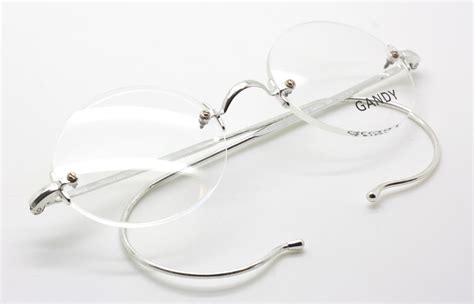 the old glasses shop oval rimless spectacles with the added advantage