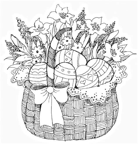 easter coloring pages  adults  coloring