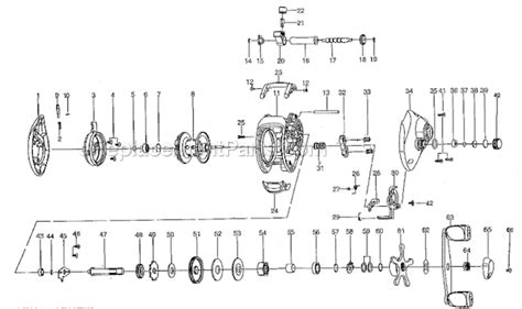 pflueger pflcriterionlp parts list  diagram  ereplacementpartscom