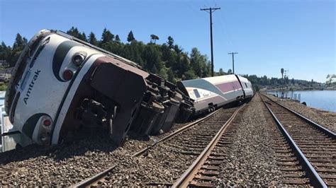 multiple dead aboard train  amtrak derailment  seattle