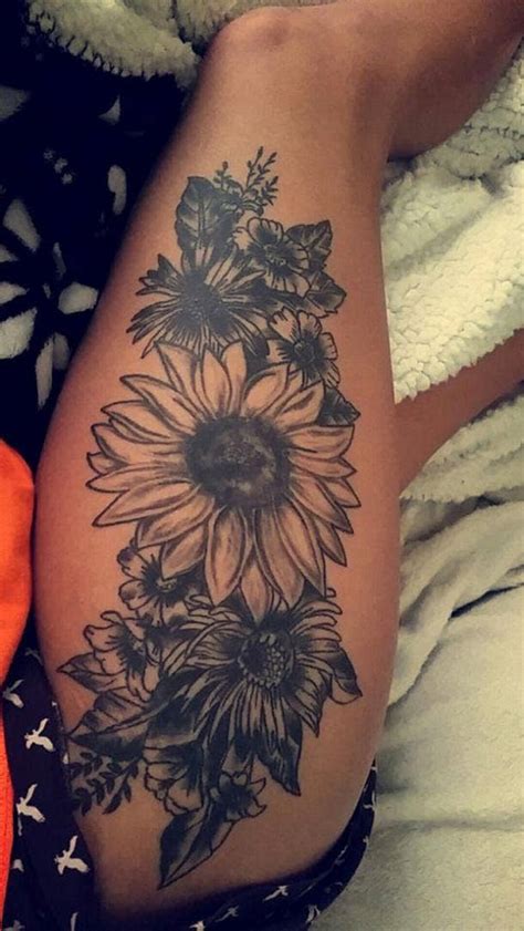 17 Sexy Thigh Tattoos For Women That Will Make You Proud Of Your Legs