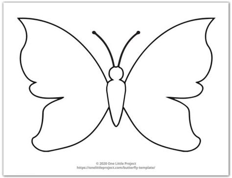 butterfly template