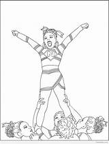 Cheer Cheerleading Cheerleaders Traci Munson sketch template