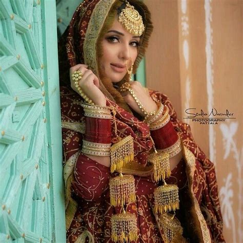 Punjabi Attire Indian Bridal Outfits Indian Bridal Dress Bridal