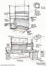Interior Drawing Sketches Choose Board sketch template