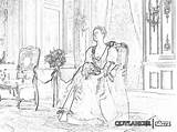 Outlander Claire Coloring Pages sketch template