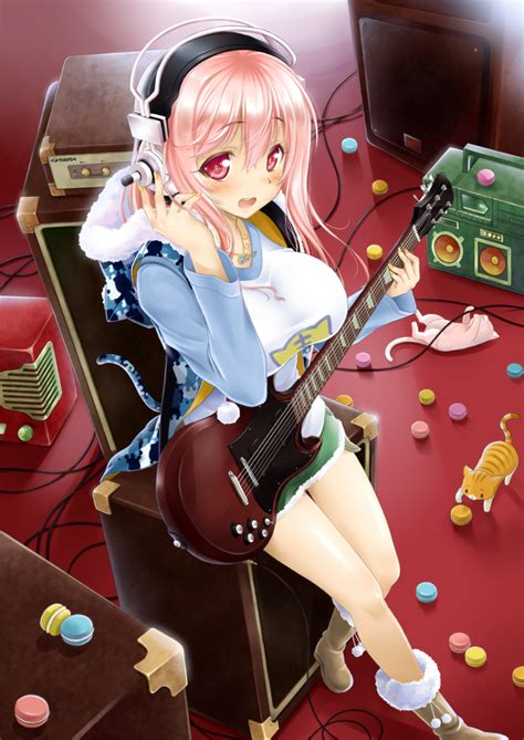 Anime Guitars Funny Pictures And Best Jokes Comics Images Video