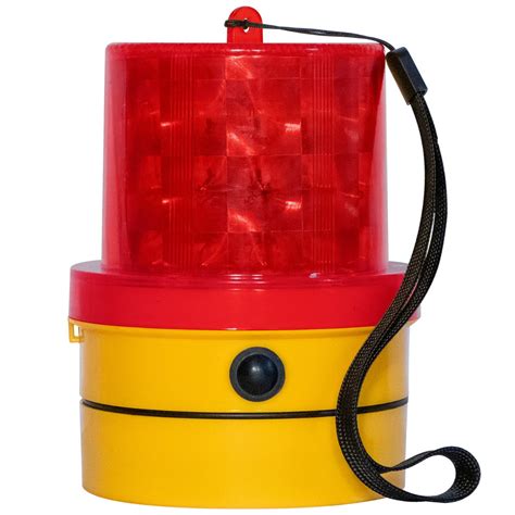 vulcan battery operated flashing red beacon