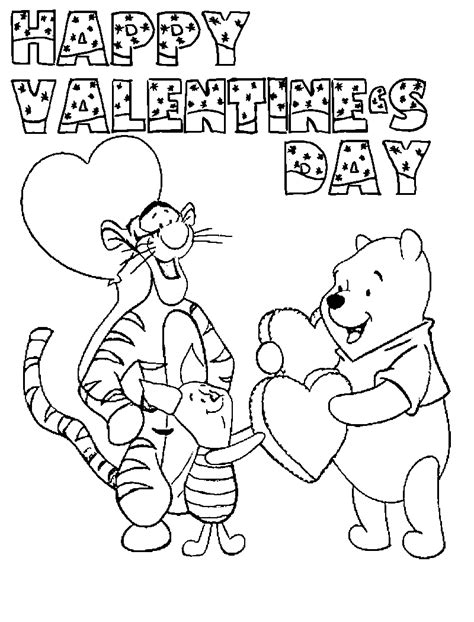 valentines day coloring pages    print