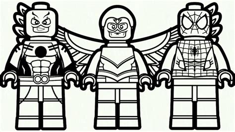 lego spiderman coloring page awesome  lego spiderman coloring pages