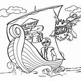 Coloring Pages Viking Dragon Ship Train Vikings Football Hiccup Gronckle Toothless Sailing Standing Rock Following Minnesota Getcolorings Getdrawings Color sketch template
