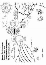 Ausmalbilder Rhymes Nursery Coloringpages Momjunction sketch template